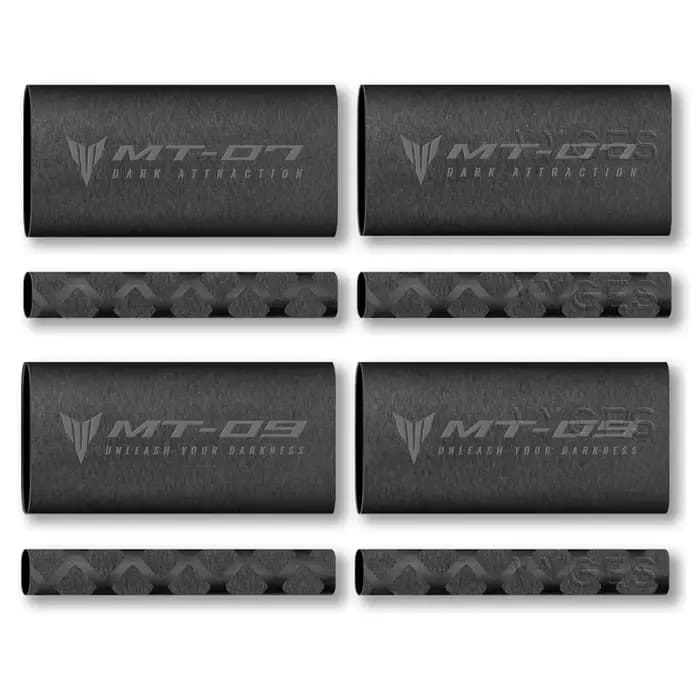 Poignées de guidon thermorétractables pour moto Yamaha MT10 MT09 MT07 MT03 MT125 MT 10 09 07
