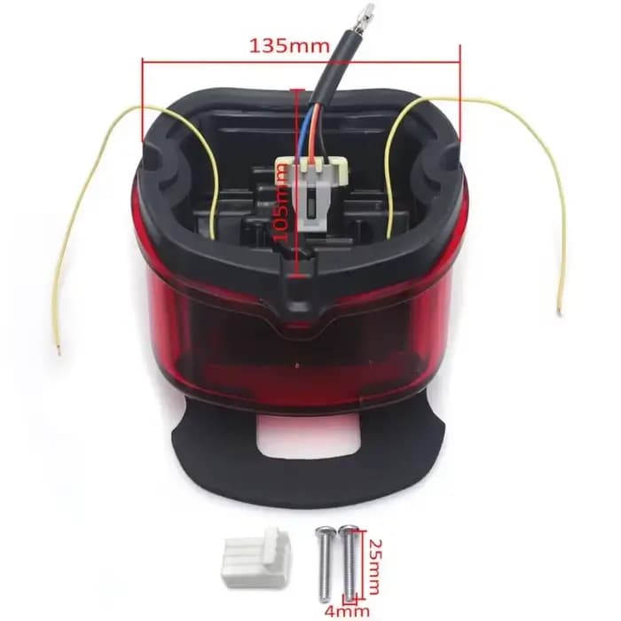 Feu arrière de frein LED pour Harley 2009 et plus tard FLHRC