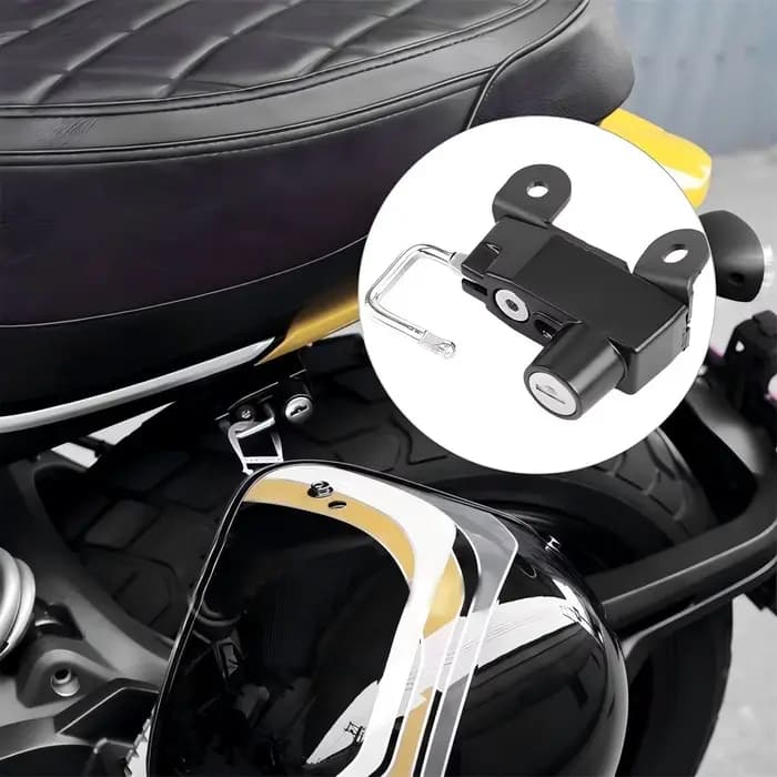 Kit de verrouillage de casque de moto pour Ducati Scrambler 400 Scrambler800