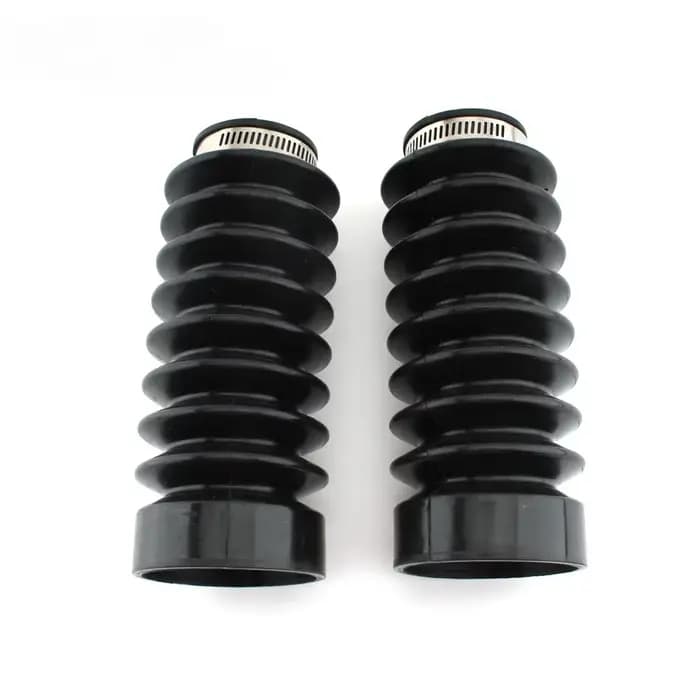 Paire de couvercles de fourche avant de moto