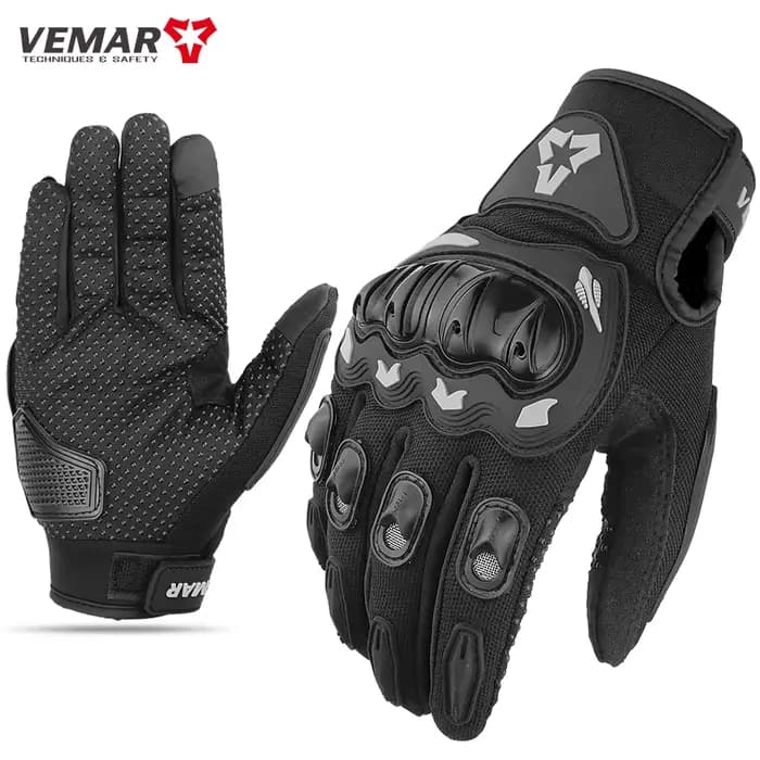 Gants de Moto en Polyester pour Homme et Femme
