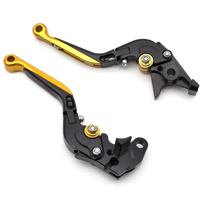 Levier d'embrayage de frein pliable et extensible pour moto