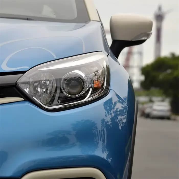 Pour Renault Captur 2014 2015 2016 Accessoires Véhicules Lentille de phare en polycarbonate haute brillance entièrement transparente