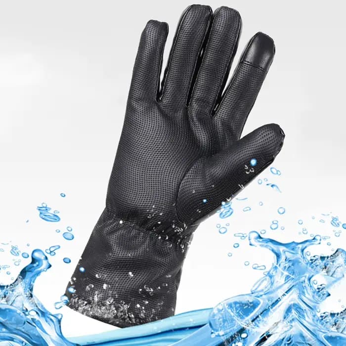 Gants Thermiques Imperméables et Rechargeables pour Moto