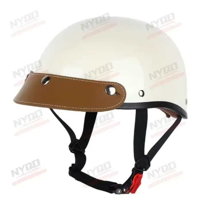 Casque de moto rétro pour homme et femme