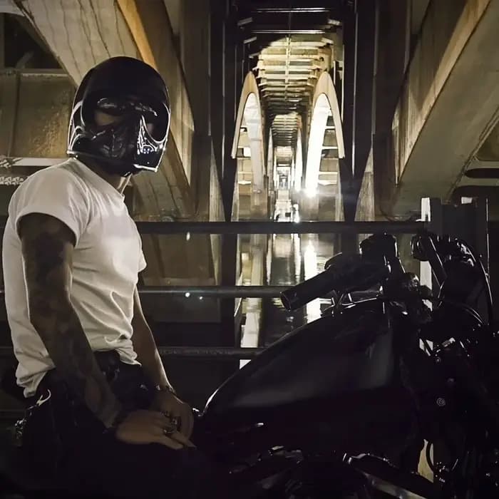Rétro Mini casque de Moto intégral hommes femmes Cascos Para