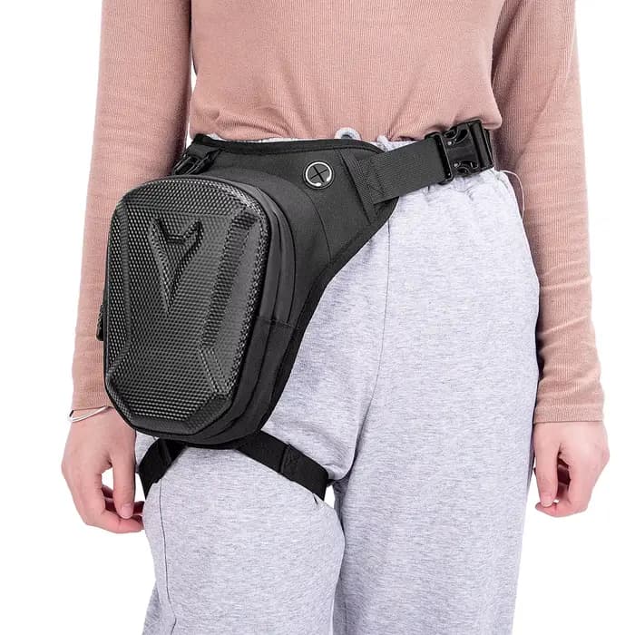 Sacoche de jambe de moto étanche