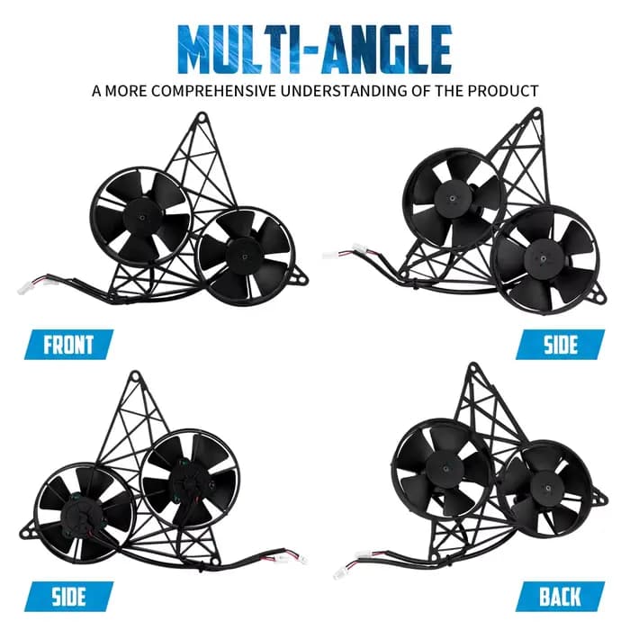 Ventilateur de radiateur de moto