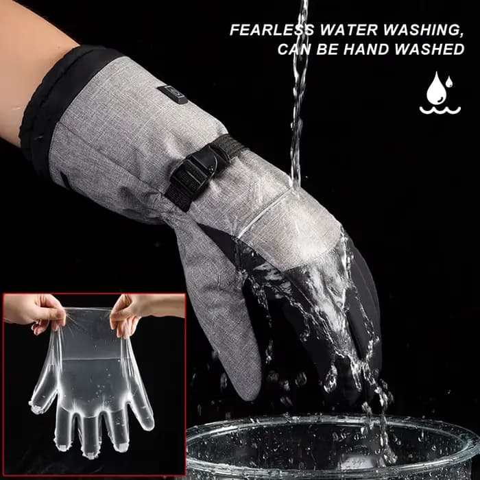 Gants chauffants d'hiver hommes femmes