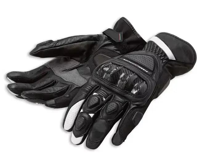 Gants de moto en fibre de carbone pour hommes et femmes