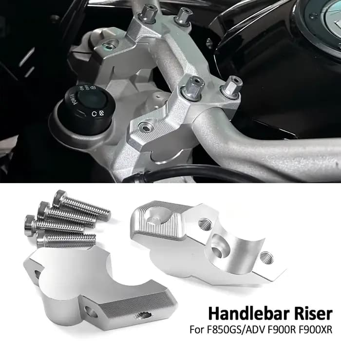 Accessoires de moto pour BMW F900R F900XR F850GS F 850 GS ADV Adventure : Rehausseur de guidon