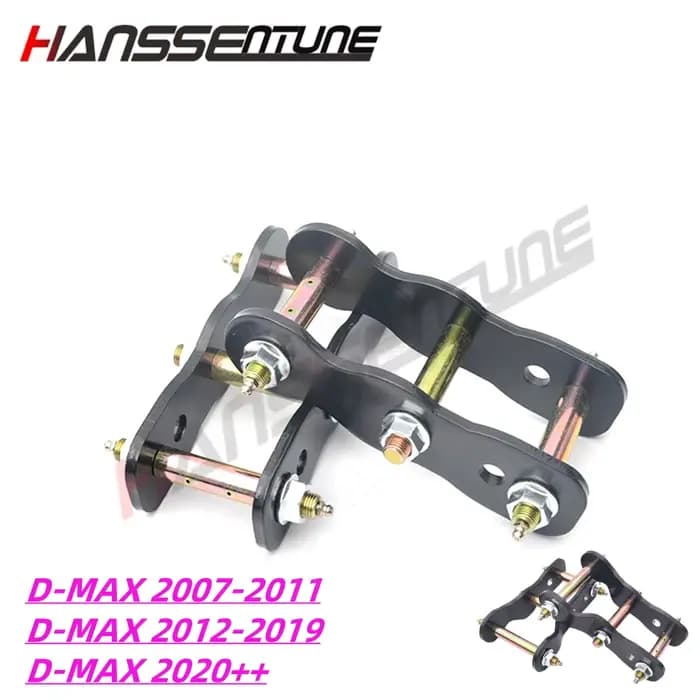HANSSENTUNE 4x4 accessoires 2 "Kits de levage Double manille arrière manilles graissables