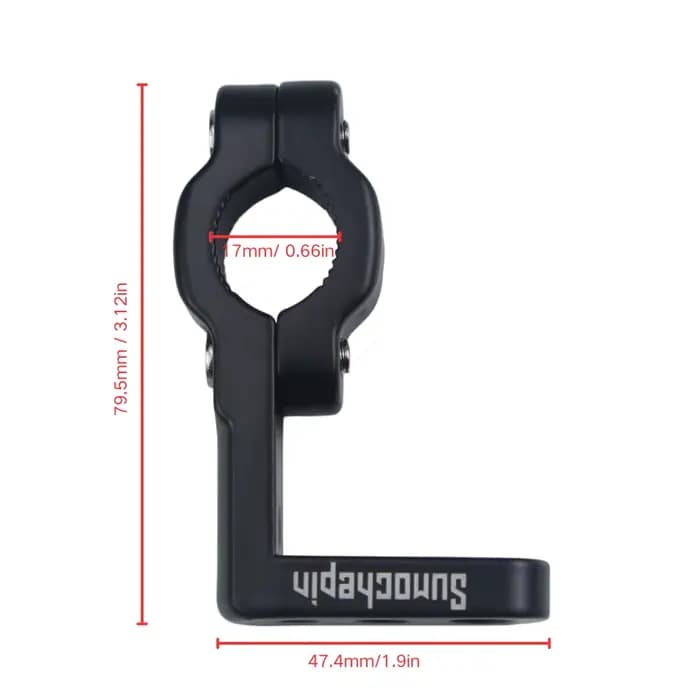 Support de guidon pour accessoires de moto
