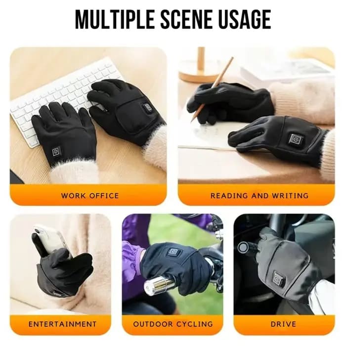 Gants chauffants rechargeables chauffage électrique