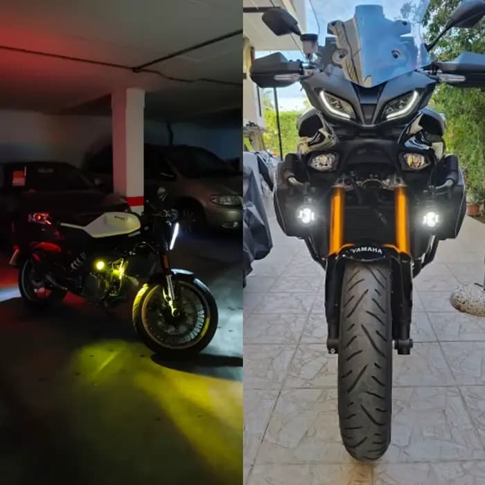 Feux antibrouillard Led pour Moto