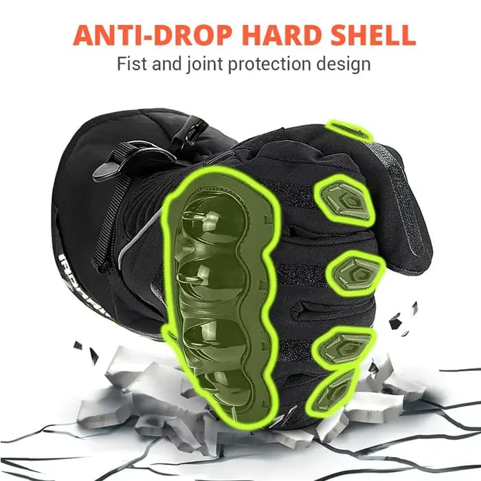 Gants de Moto d'hiver imperméables Gant