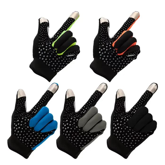 Gants de protection solaire en soie glacée pour hommes et femmes