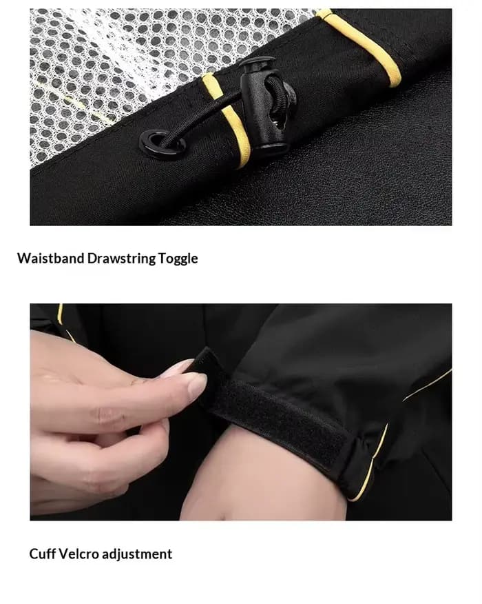Ensemble imperméable moto pour extérieur