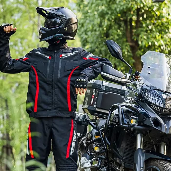 Veste de moto imperméable homme Jaqueta Motocicl résistant au froid Motocross