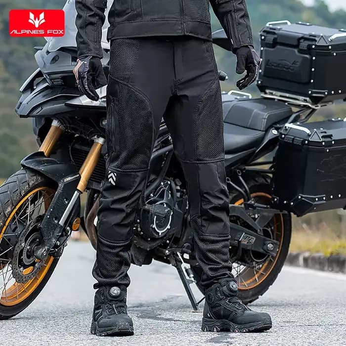 Nouveau pantalon d'équitation de Moto hommes Protection