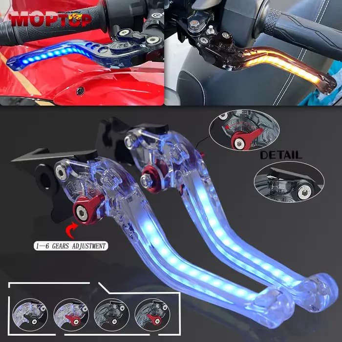 Leviers d'embrayage de frein de moto
