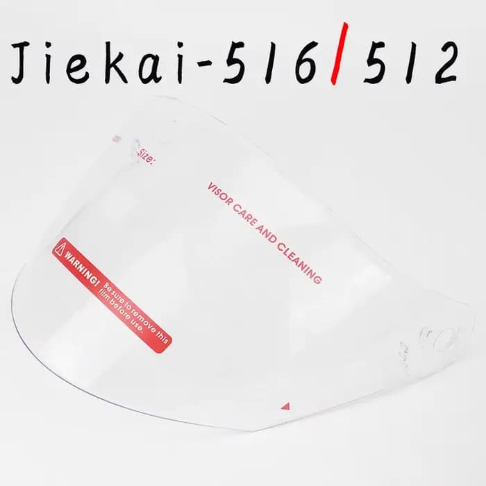Jiekai-Visière de casque de moto