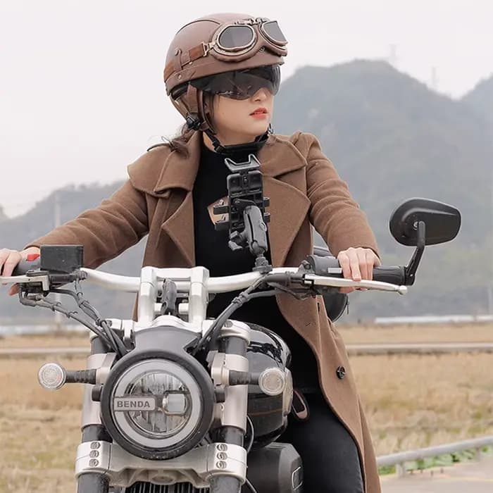Casque de moto certifié DOT