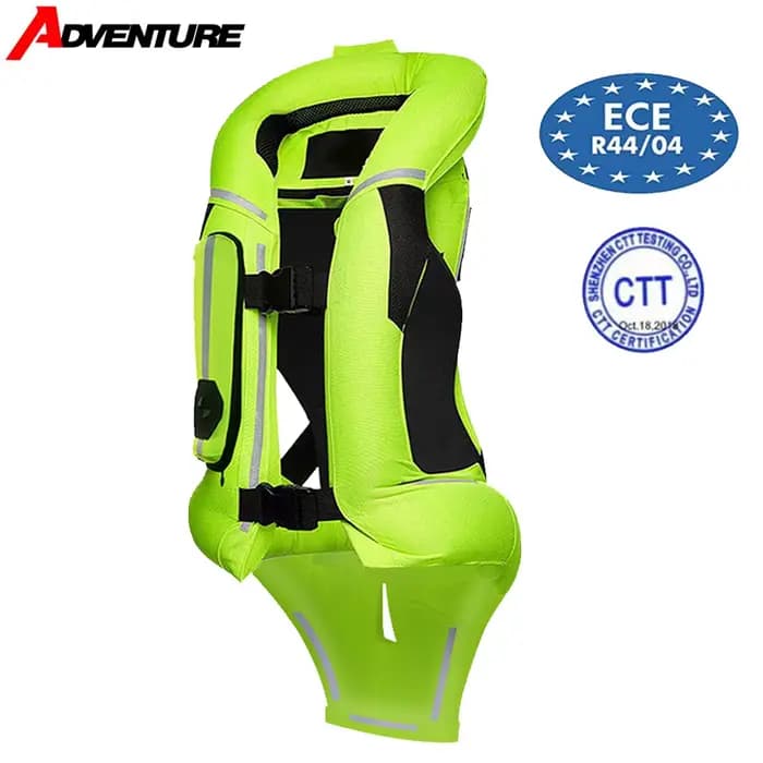 Glaçure d'airbag de moto