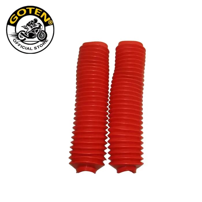 Goten-Guêtres de protection en caoutchouc pour fourche avant de moto