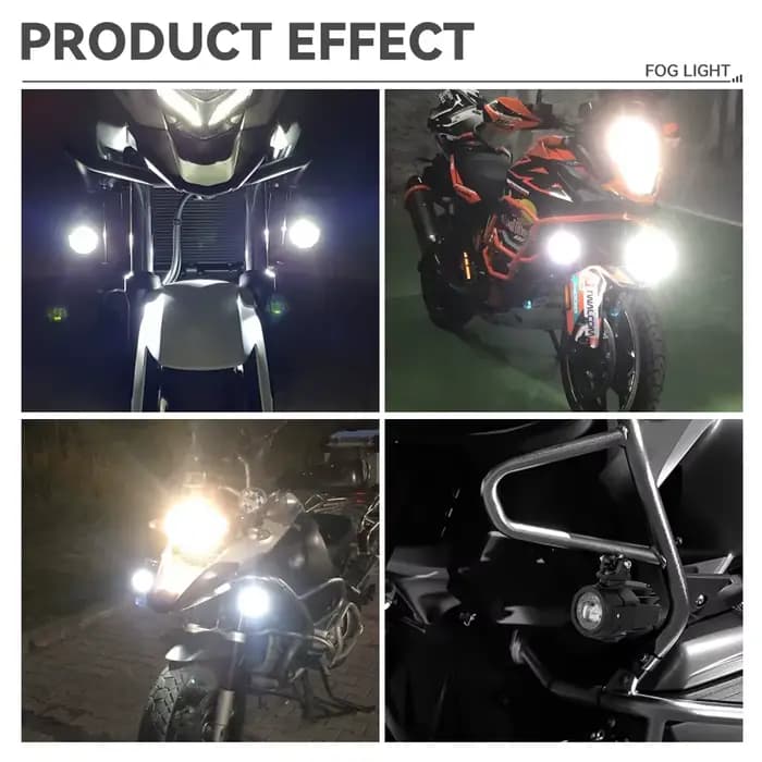 Feux antibrouillard pour motos
