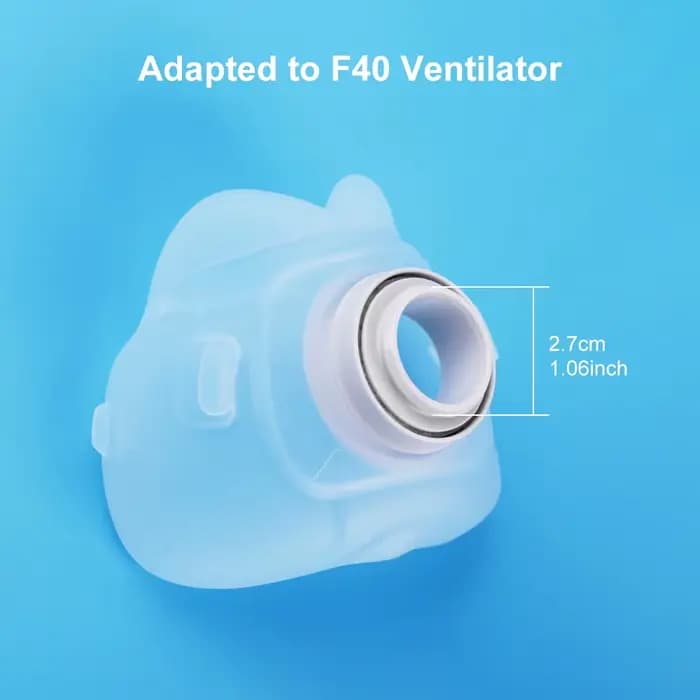 Masque facial CPAP pour AirFit F40 Auto CPAP Machine S/M/L apnée du sommeil masque Nasal Anti ronflement apnée masque de remplacement accessoires