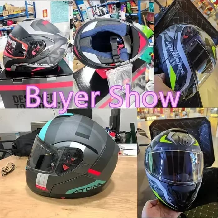 Casque intégral de moto pour hommes et femmes