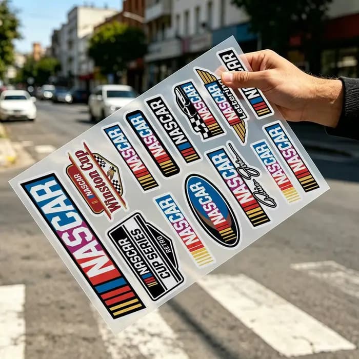 Autocollant réfléchissant universel d'avertissement de sécurité pour voiture
