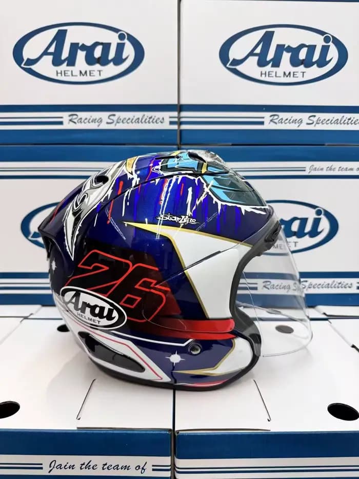 Casque ouvert VZ-RAM Pedrosa Shogun 3/4