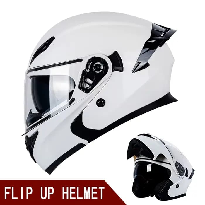 Casque rabattable