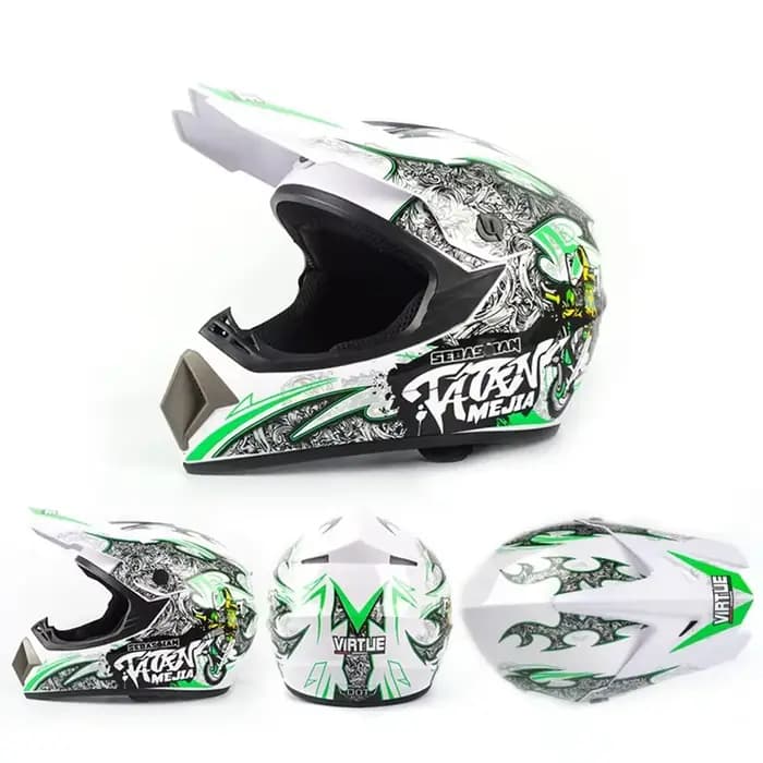 Casque de Moto unisexe à couverture complète
