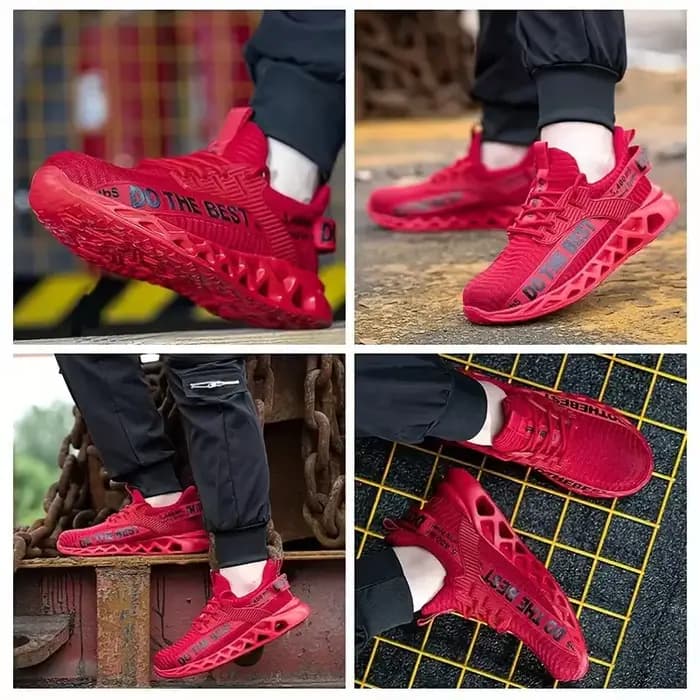Bottes minières de protection de sécurité pour hommes, chaussures de sécurité à bout en acier, fonction Anti-écrasement et Anti-perforation, chaussures de travail multicolores à la mode