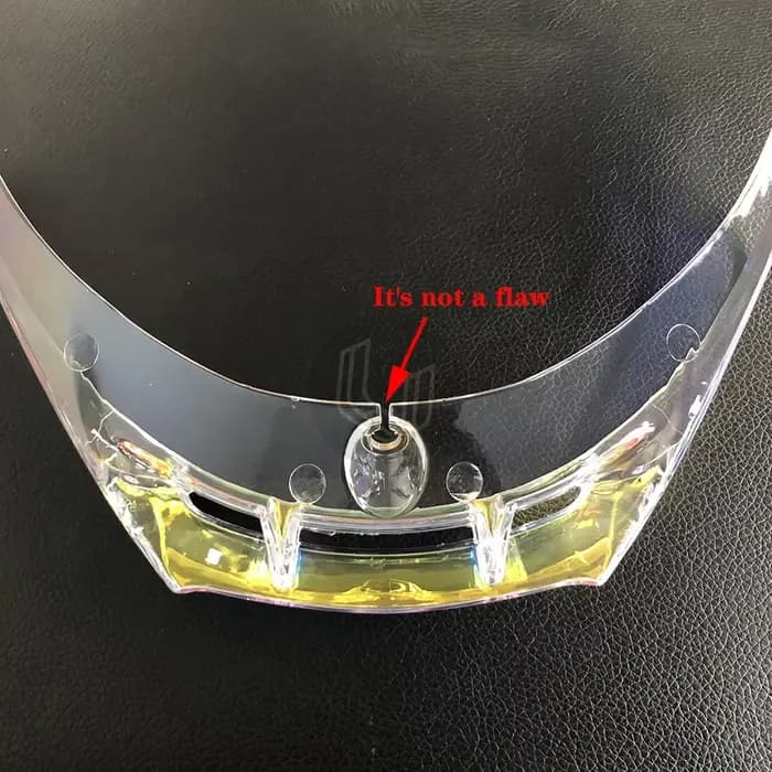Aile arrière de casque pour AGV Pista GPR GP R, becquet de casque