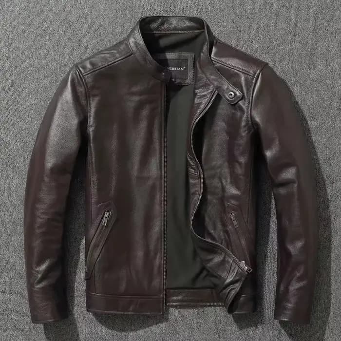 Vestes de course noires Vintage pour hommes