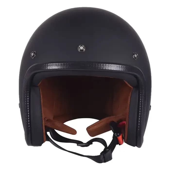 Casque de Moto rétro demi-ouvert Jet accessoires de Motocross Casco