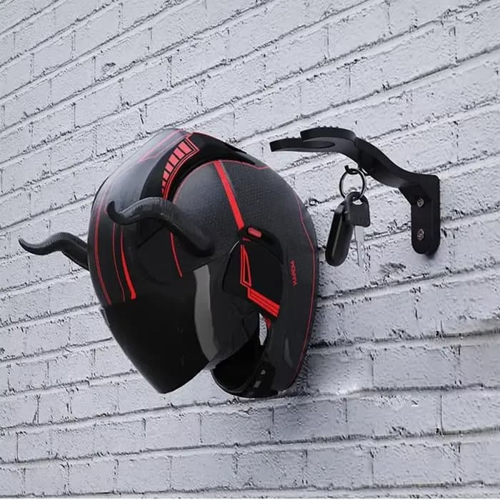 Supports à crochets pour casque de moto