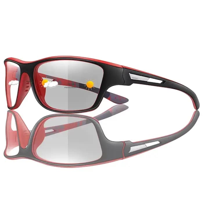 Lunettes de soleil photochromiques pour moto