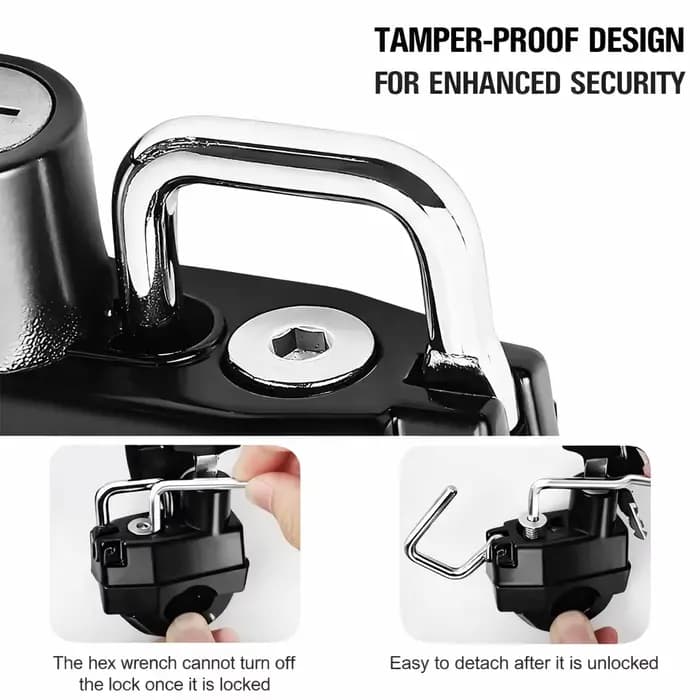 Verrou de casque de moto pour Triumph Trident 660 Sport Tiger 660 Trident660