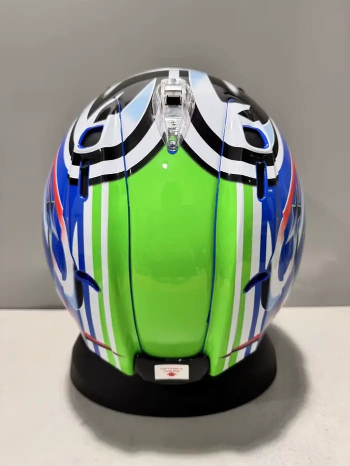 Casque de moto intégral rx7x jian Nakano Green
