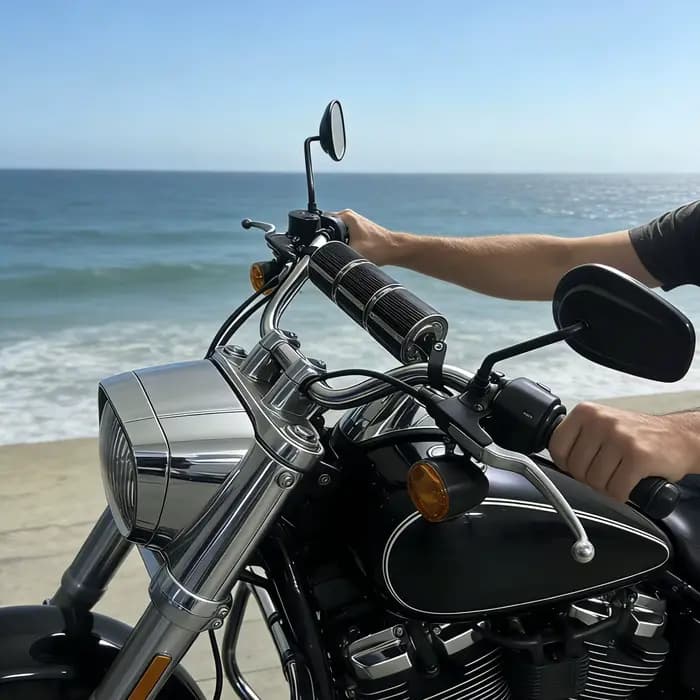 Système audio pour moto avec Bluetooth