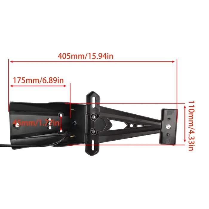 Feux arrière de frein LED pour motos