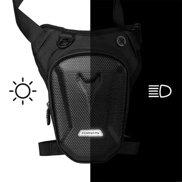 Sac latéral de jambe de moto