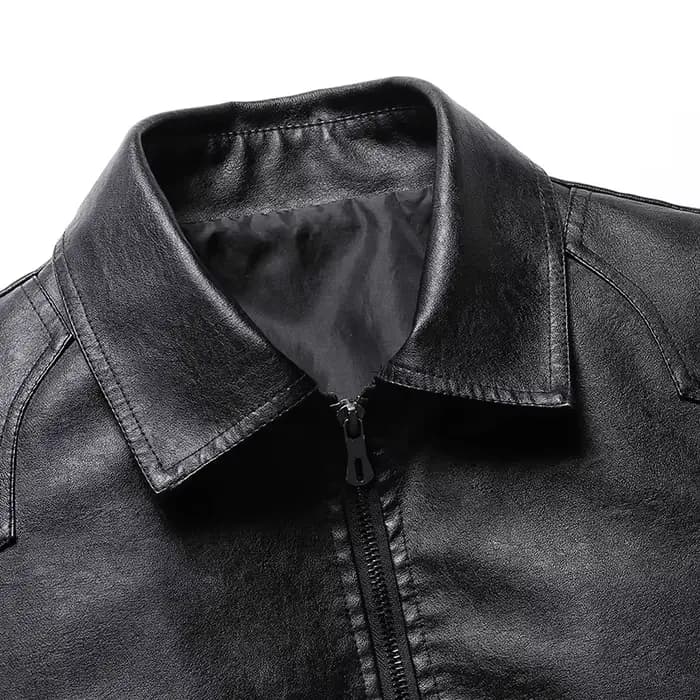 Blouson en cuir pour homme