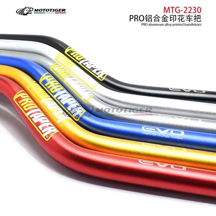 Guidon de moto en alliage d'aluminium