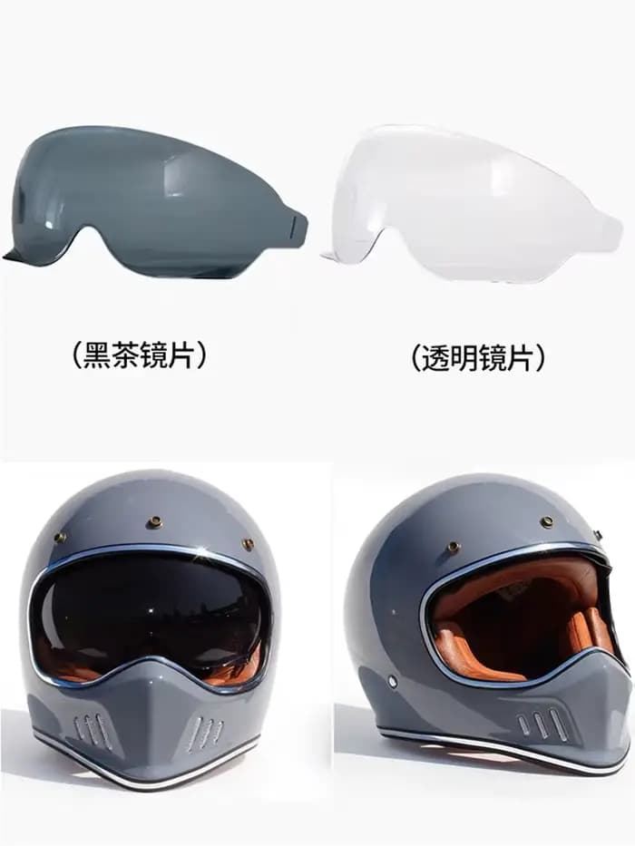 Visière universelle pour casque de moto